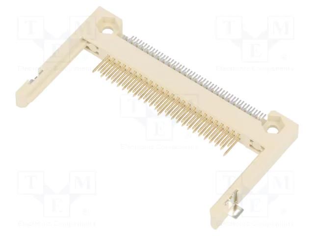 Connector: for cards; Compact Flash; SMT; gold flash; LCP; 40mΩ ATTEND 101D-TAAB-R01