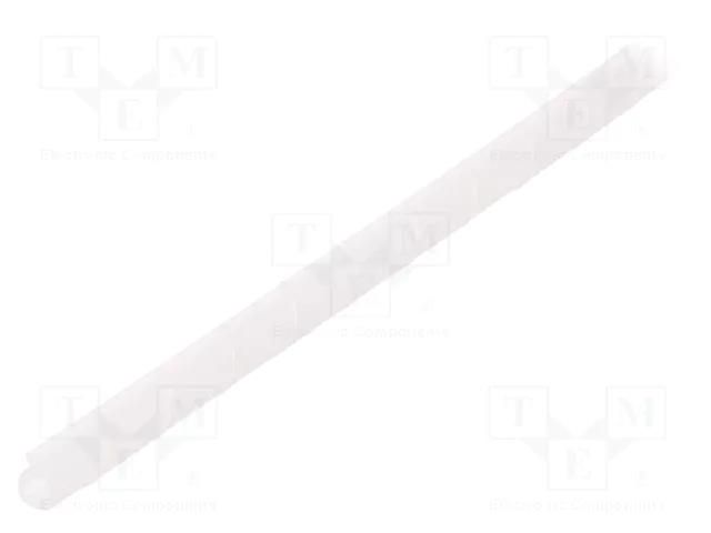 Spiral wrapping; ØBundle : 4.8÷50.8mm; polyamide; natural; L: 30m PANDUIT T25N-C