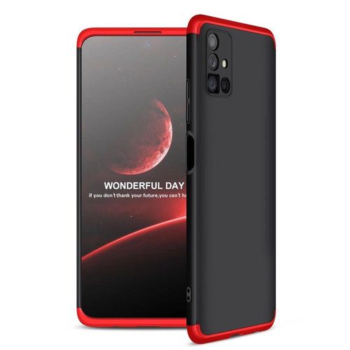 GKK 360 Protection Case Front and Back Case Full Body Cover Samsung Galaxy M51 black-red, GKK 9111201915053 9111201915053