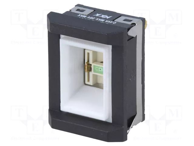 Switch: push-button; Pos: 2; SPDT; 0.01A/28VAC; 0.01A/28VDC; ON-ON NKK SWITCHES UB16NBKG015F