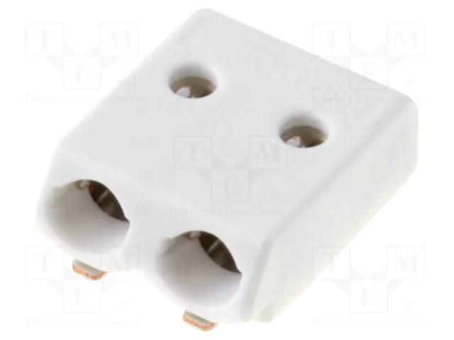 Connector: plug-in; LED Light; 2059; 3A; 320V; SMT; tinned; ways: 2 WAGO 2059-302/998-403