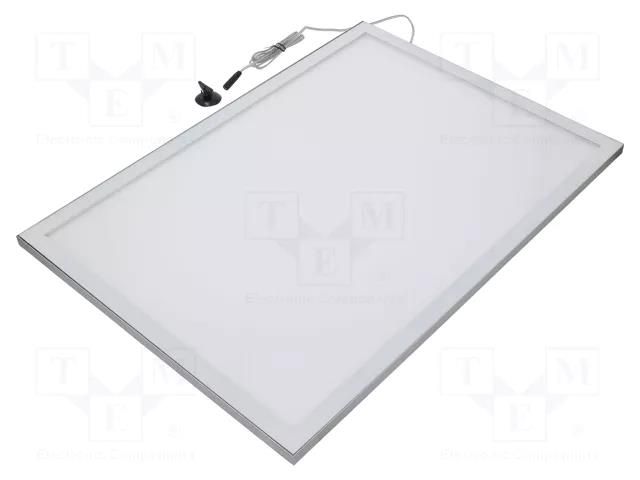 Lamp: LED light panel; 6500K; Lumaire Magnetic Sim; single sided LEDDEX LUM-MAG-A2-OS-G-6K