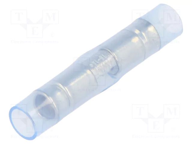 Tip: butt splice; insulated; copper; 1.25÷2mm2; tinned; crimped TE Connectivity 320562