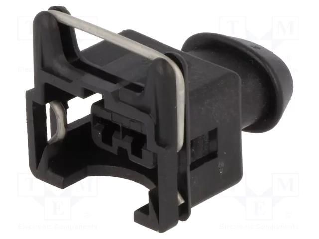 Connector: automotive; plug; female; Junior Timer; PIN: 2 TE Connectivity 827551-3