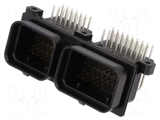 Connector: automotive; socket; male; Superseal 1.0; PIN: 60; THT TE Connectivity 6437288-3