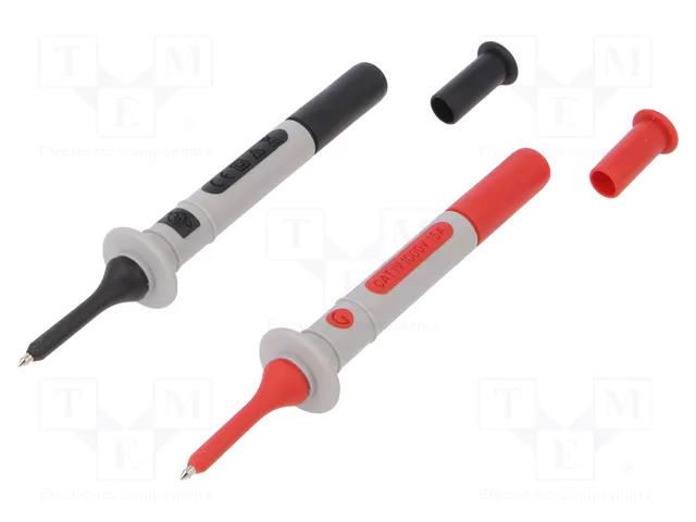 Measuring tip; 15A; red and black; Socket size: 4mm CHAUVIN ARNOUX CA-P01295454Z