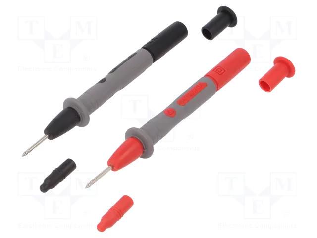 Measuring tip; 15A; red and black; Socket size: 4mm CHAUVIN ARNOUX CA-P01295460Z