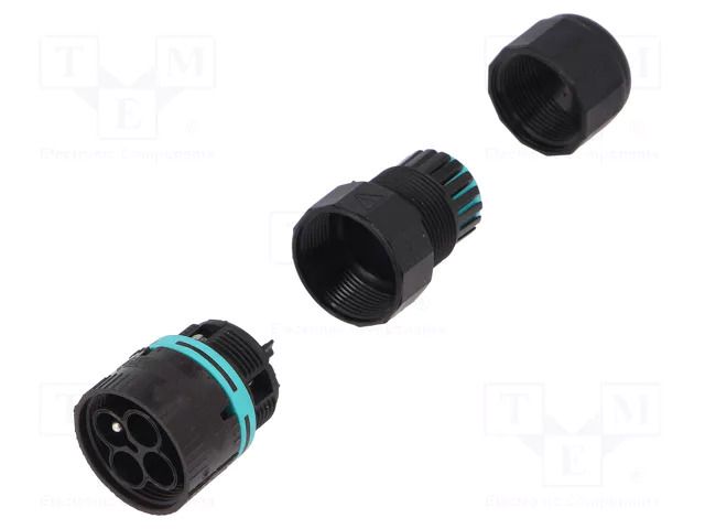 Connector: AC supply; screw terminal; male; TH387; 17.5A; 450V TECHNO THB.387.A3A
