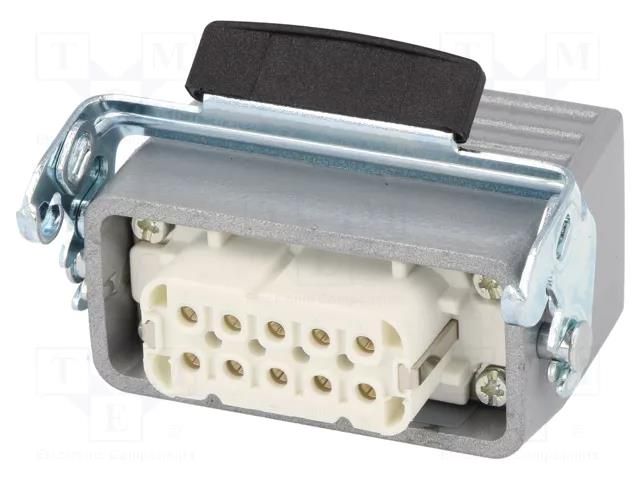 Connector: HDC; plug; female; EPIC KIT; PIN: 10; 16A; 250V; 10+PE LAPP 75009629