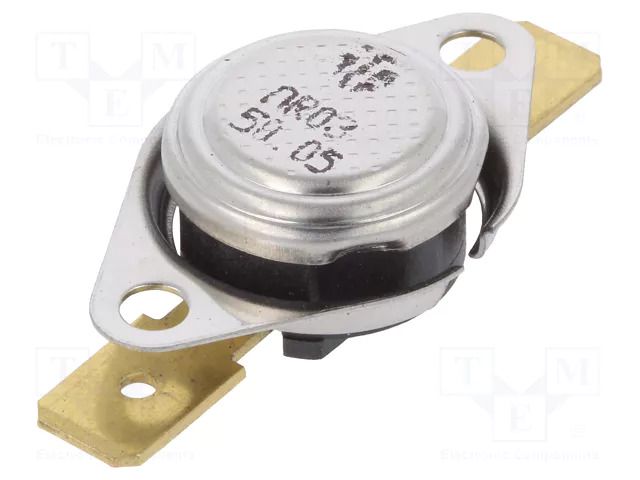 Sensor: thermostat; SPST-NC; 50°C; 16A; 250VAC; connectors 6,3mm TOMIC AR03W1S3-50