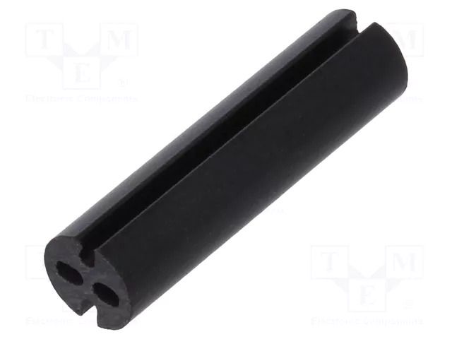 Spacer sleeve; LED; Øout: 4mm; ØLED: 3mm; L: 15.9mm; black; UL94V-0 DREMEC DR8GE04V80519