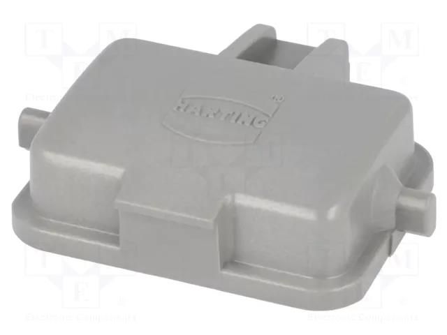 Protection cover; Han; size 6B; for latch; plastic; 44x27mm HARTING 09300065410