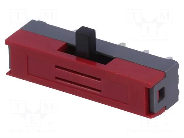 Switch: slide; Pos: 3; SP3T; 0.1A/30VDC; ON-ON-ON; side; -15÷60°C NKK SWITCHES SS14MDH2