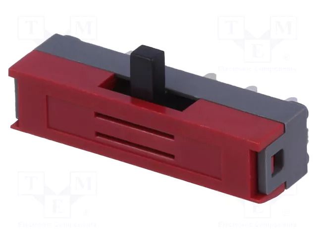 Switch: slide; Pos: 3; SP3T; 0.1A/30VDC; ON-ON-ON; side; 10x6x4mm NKK SWITCHES SS14MDH2