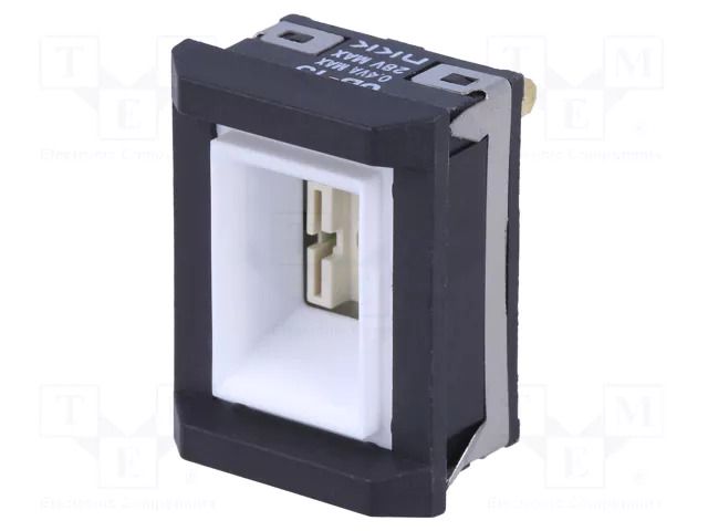 Switch: push-button; Pos: 2; SPDT; 0.01A/28VAC; 0.01A/28VDC; 200MΩ NKK SWITCHES UB15NBKG01N
