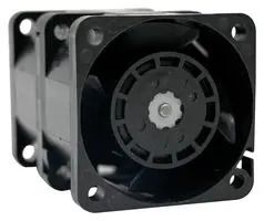 DC AXIAL FAN, BALL, 35.3CFM, 2.8A, 12V 04056EA-12S-E6F-A