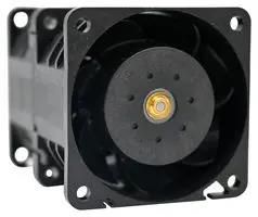 DC AXIAL FAN, BALL, 85.7CFM, 5.6A, 12V 06076EA-12S-E6-0C