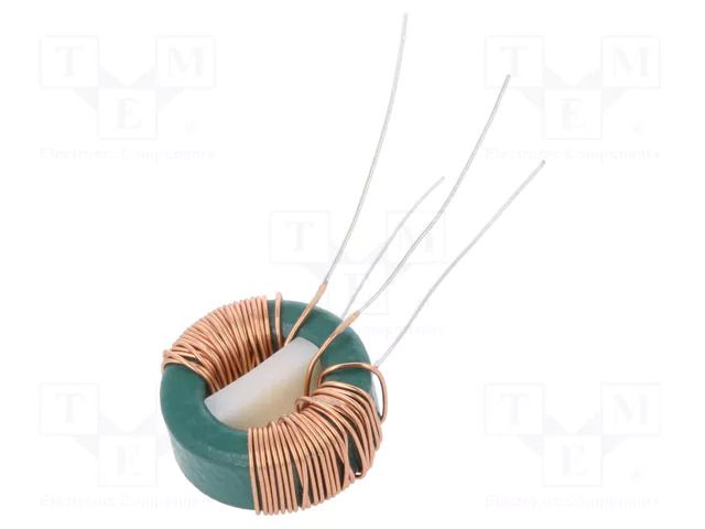 Inductor: wire; THT; 700mA; 200mΩ; -20÷50%; DTS-12.5; vertical FERYSTER DTS-12.5/2.2/0.7-V
