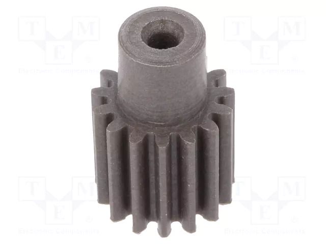 Spur gear; whell width: 25mm; Ø: 17mm; Number of teeth: 15; ZCL ELESA+GANTER ZCL-1.0-15