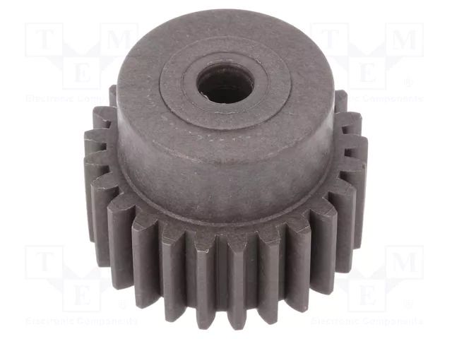 Spur gear; whell width: 30mm; Ø: 123mm; Number of teeth: 80; ZCL ELESA+GANTER ZCL-1.5-80