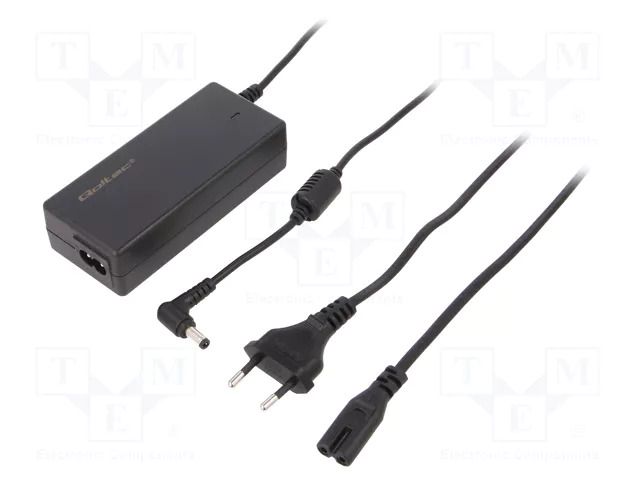 Power supply: switching; 19VDC; 3.42A; Out: 5,5/2,5; 65W; desktop QOLTEC ZSI-50073