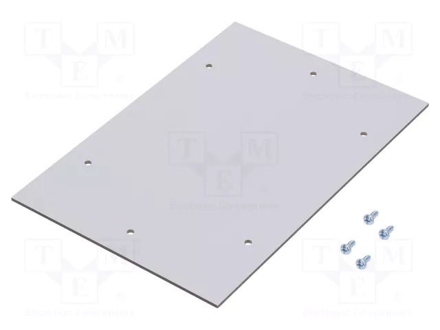 Mounting plate; plastic; light grey; PK RITTAL RITTAL-9549000