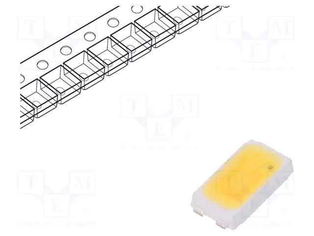 LED; white neutral; SMD; 5630; 28.5÷36lm; 4000K; 80; 120°; 65mA LG INNOTEK LEMWS59R80JZ31EP
