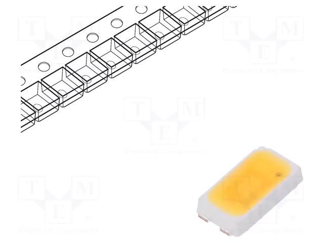 LED; white warm; SMD; 5630; 27÷34.5lm; 3000K; 80; 120°; 65mA LG INNOTEK LEMWS59R80LZ31EP