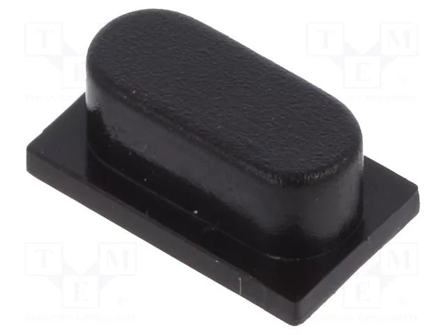 Button; 8.5x3.8mm; black C&K BTNK0390