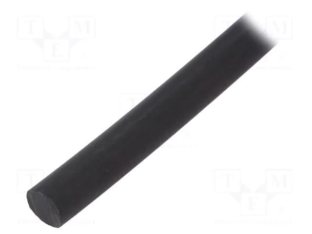 O-ring rope; NBR caoutchouc; black; Shore hardness: 70; L: 5m ORING USZCZELNIENIA TECHNICZNE OR-14-70-5M-NBR