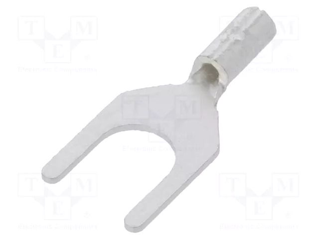 Tip: fork; M4; 0.2÷0.5mm2; crimped; for cable; non-insulated; 4.3mm NICHIFU 0.3Y-4N