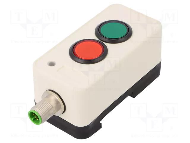 Control cassette; 84; plastic; -25÷55°C EAO 73-00001.2