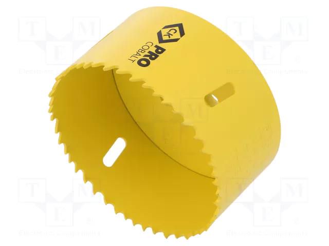 Hole saw; 83mm; aluminium,wood,metal,brass,steel,cast iron; PRO C.K CK-424028-83