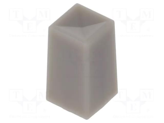 Button; grey; G00; PN C&K G001G