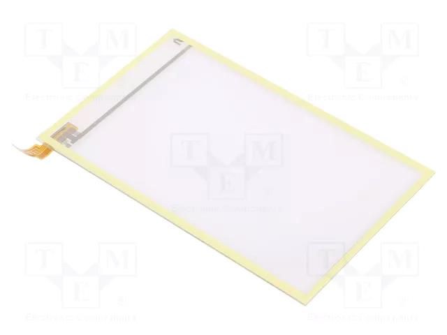 Touch panel; 96x60.4mm; PIN: 4; 1x4; Tape ph: 1mm DISPLAY VISIONS EATOUCH240-1