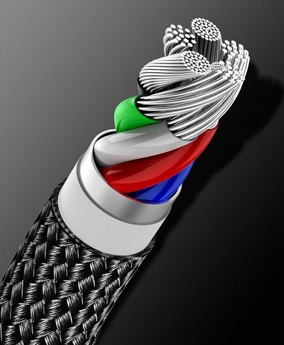 Baseus CATLWJ-A01 Lightning - USB-C PD 20W 480Mb/s 2m cable - black, Baseus 6953156232044 6953156232044