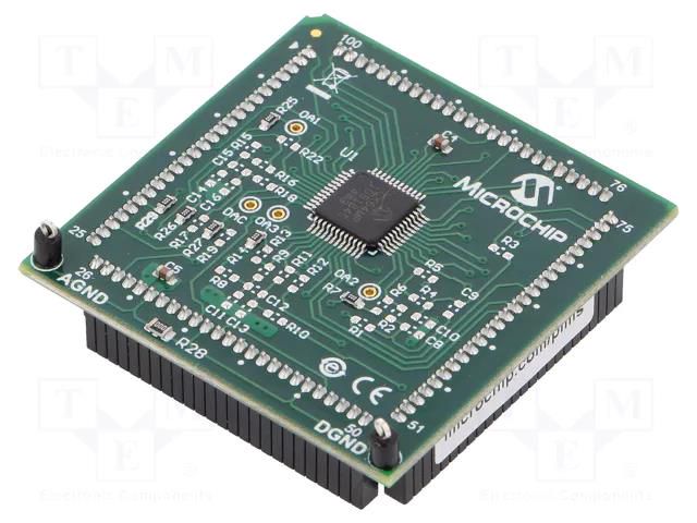 Dev.kit: Microchip PIC; Components: DSPIC33CK64MP105 MICROCHIP TECHNOLOGY MA330050-1