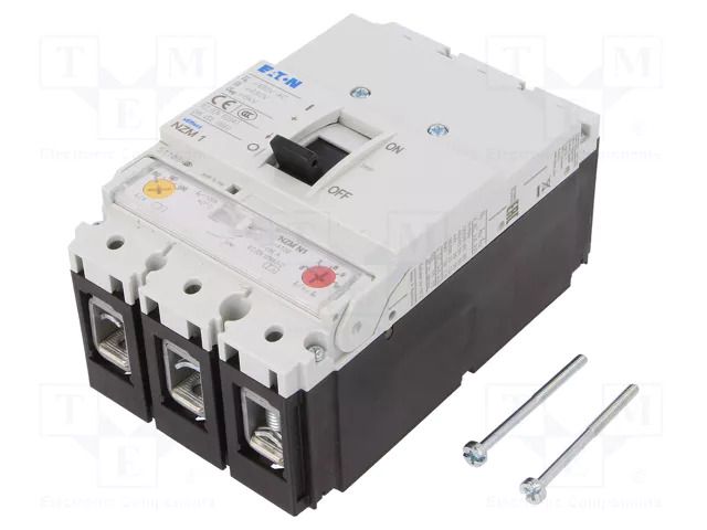 Power breaker; Poles: 3; screw type; Inom: 100A; IP20; -25÷70°C EATON ELECTRIC NZMN1-A100