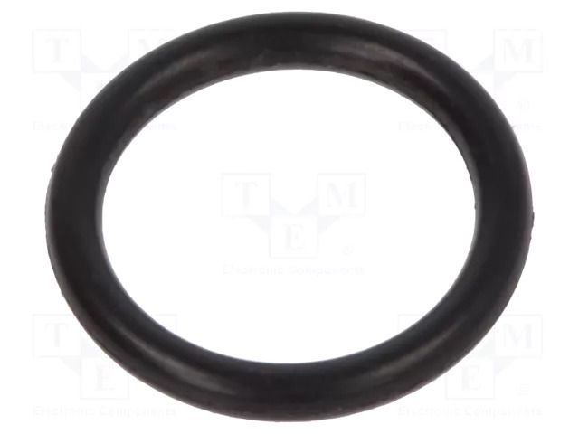 O-ring gasket; NBR caoutchouc; Thk: 1.5mm; Øint: 10mm; black ORING USZCZELNIENIA TECHNICZNE O-10X1.5-70-NBR