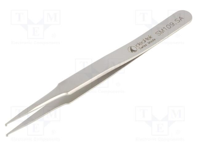 Tweezers; 120mm; SMD; Type of tweezers: straight IDEAL-TEK IDL-SM109.SA