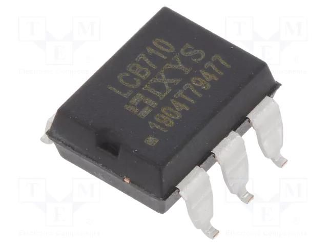 Relay: solid state; SPST-NC; Icntrl max: 50mA; 1000mA; max.60VAC IXYS LCB710S