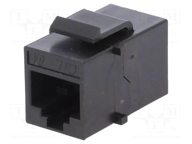 Coupler; Cat: 6a; 8p8c; RJ45 socket,both sides ENCITECH 3101CAT6A
