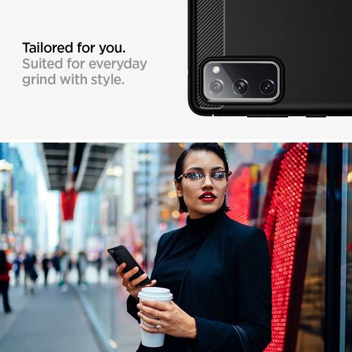 Spigen Rugged Armor Case for Samsung Galaxy S20 FE - Matte Black, Spigen 8809710757530 8809710757530