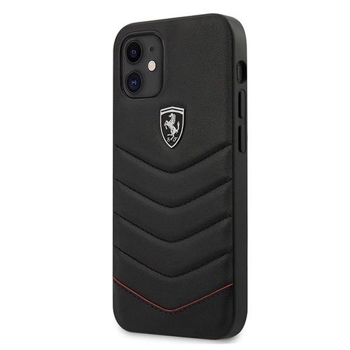 Ferrari FEHQUHCP12SBK iPhone 12 mini 5.4&quot; black/black hardcase Off Track Quilted, Ferrari 3700740479476 3700740479476