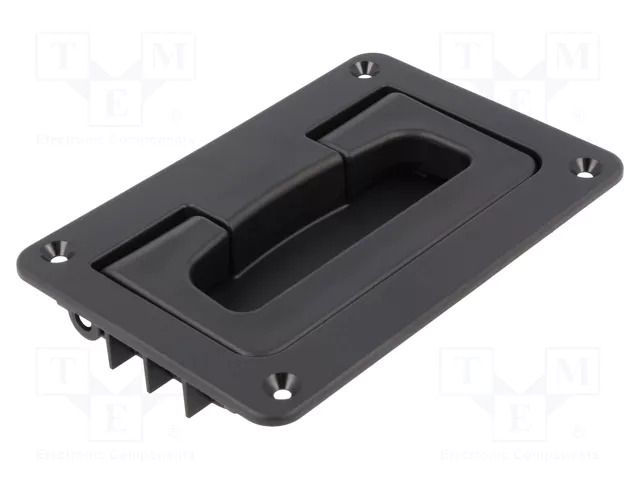 Holder; technopolymer PA; black; L: 96mm; W: 114mm; D: 19mm ELESA+GANTER MPR.141