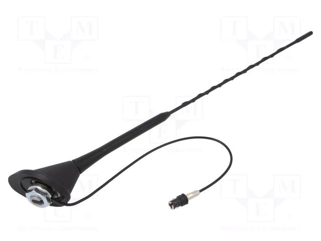 Antenna; car top,automotive; 0.4m; AM,FM; Audi; with amplifier 4CARMEDIA ANT.54