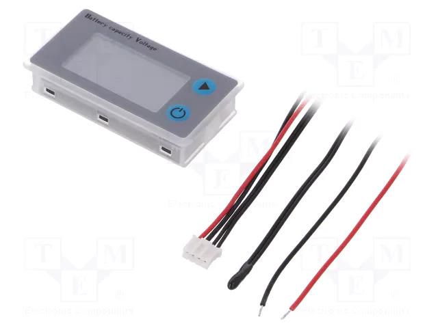 Voltage indicator; VDC: 10÷100V; battery packs Jinghua Electronics JS-C33