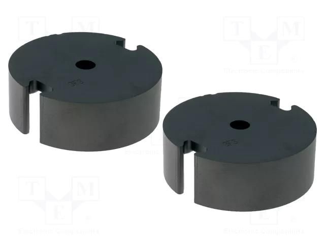 Core: ferrite; P; 3F3; 7700nH; 18200mm3; 265mm2; A: 32mm; B: 5.1mm FERROXCUBE P42/29-3F3