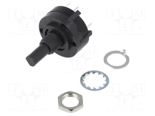 Switch: rotary; Pos: 8; 2.5A/125VAC; 0.35A/125VDC; Poles number: 1 C&K A12505RNCQ