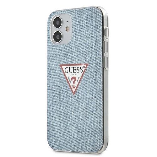 Guess GUHCP12SPCUJULLB iPhone 12 mini 5.4" blue/light blue hardcase Jeans Collection, Guess 3700740481844 3700740481844